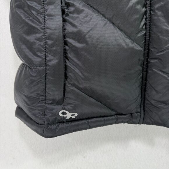 Outdoor Research Jacket Women S Black Puffer Goose Down Feather Quilted Gorpcore - Picture 11 of 11